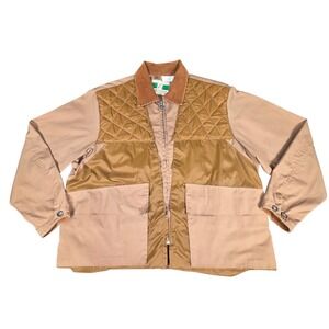 Game Winner Sportswear Vintage 1970's USA‎ Bird Hunting Jacket Sz XL Vtg Brown